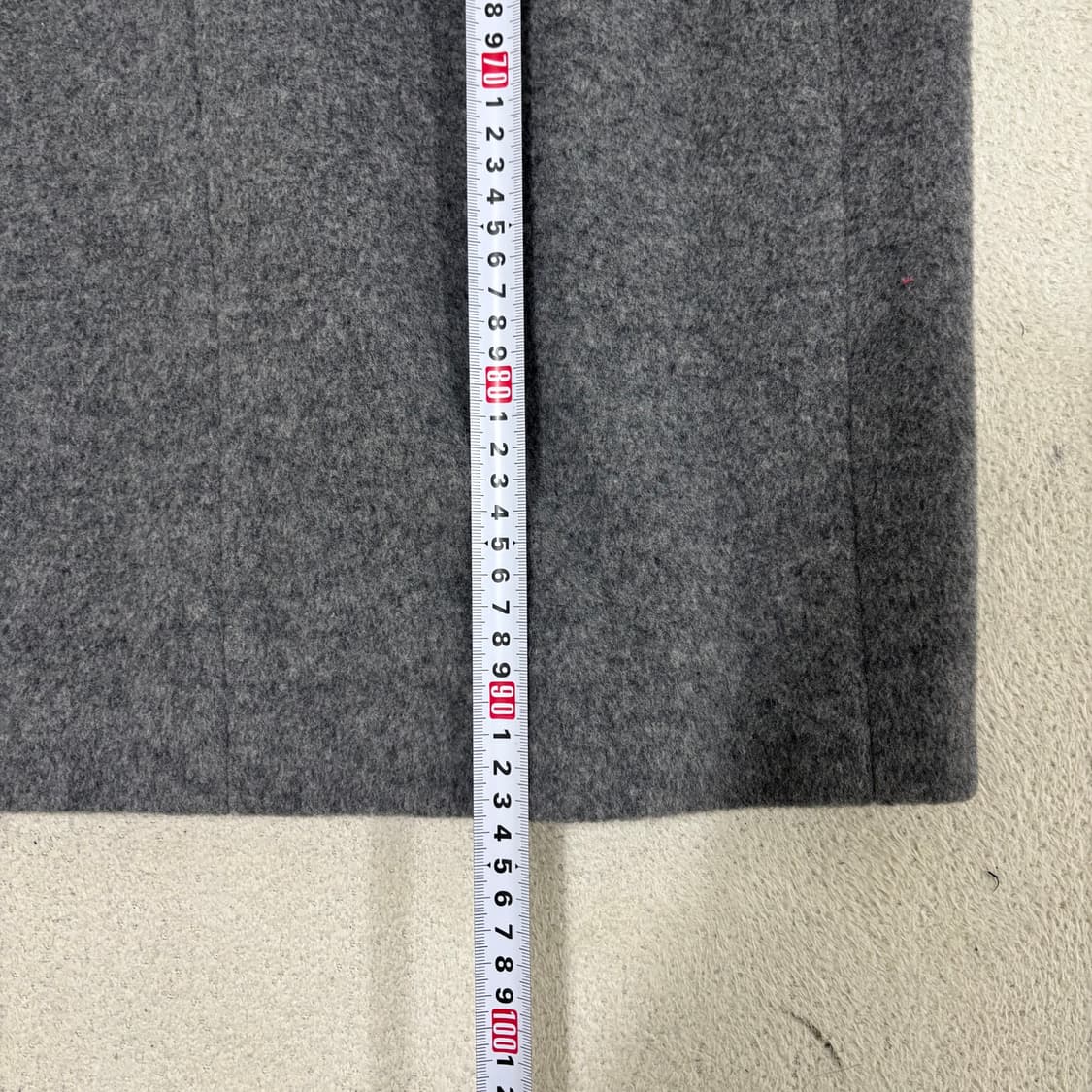 S 시슬리 심플 원버튼 오버핏 울 혼방 코트 1210-1 상품이미지7