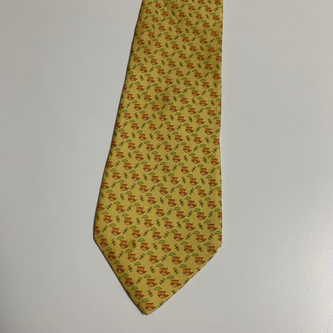 살바토레 페레가모 명품 빈티지넥타이 A등급 8.8cm 상품이미지8