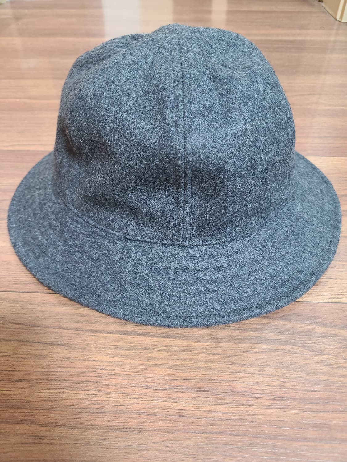 [새상품] 아펜쳐 멜튼 울 6패널 햇 그레이 상품이미지3