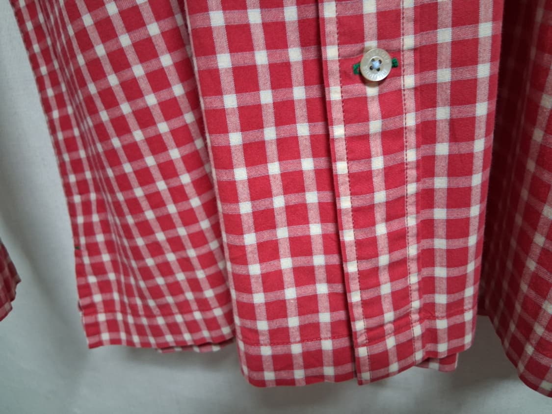 타미힐피거 체크 긴팔셔츠 남성110 일본빈티지  상품이미지5