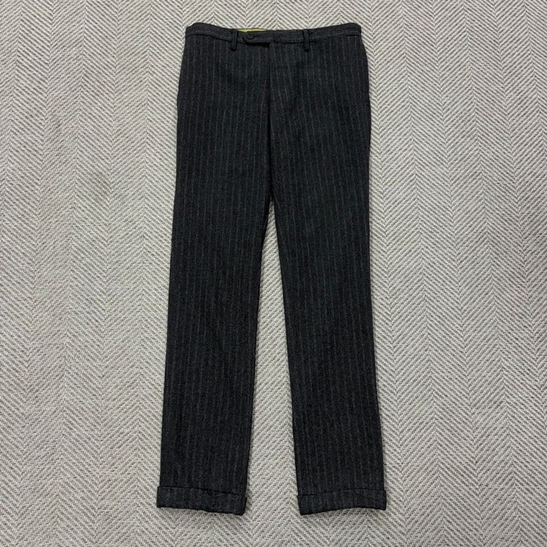 메킨토시 필로소피 울블렌드 스트라이프 슬랙스 v2722 상품이미지1