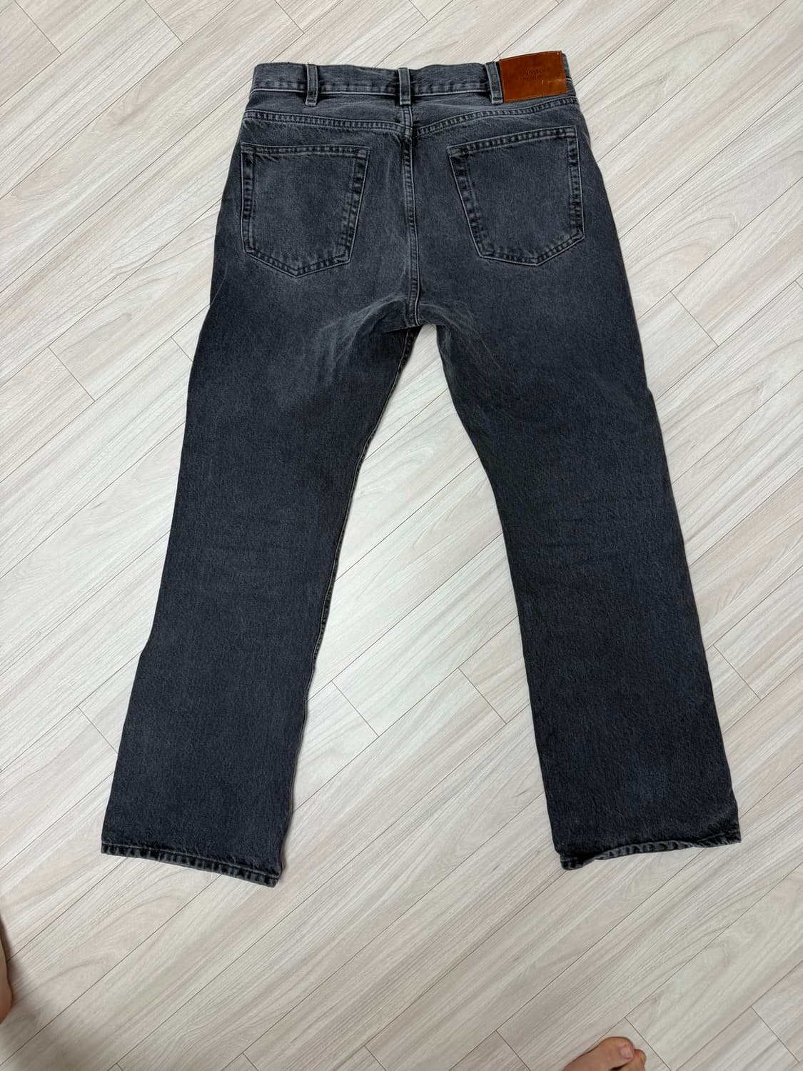 자라 bootcut fit 부츠컷 데님 그레이 리미티드 에디션 상품이미지3