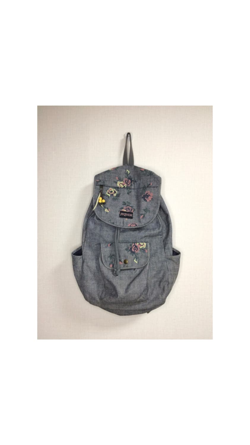 잔스포츠  플라워 데님 백팩 상품이미지1