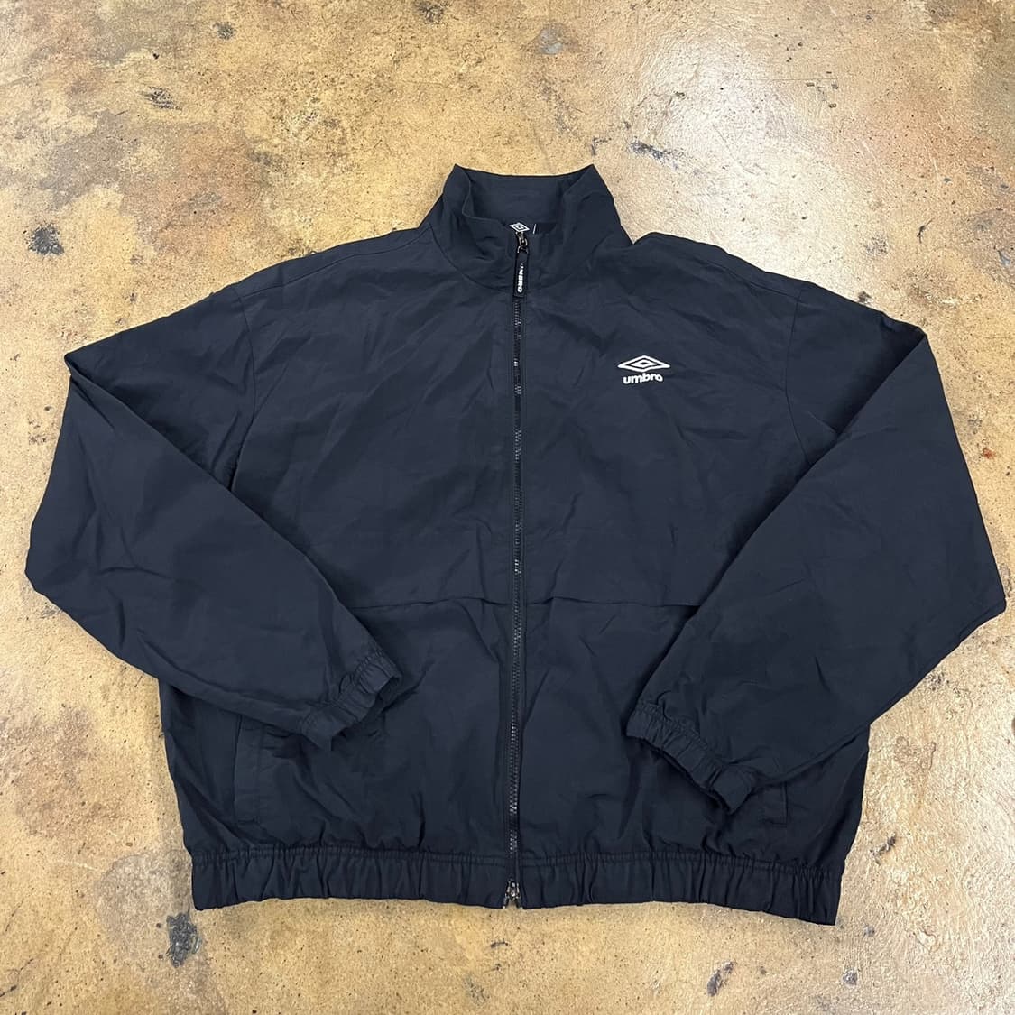 [정품/L] 엄브로 블랙 바람막이 점퍼 b14 상품이미지2