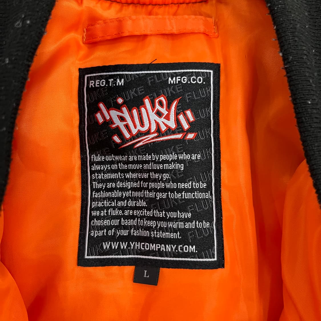 L 플루크 MA-1 항공점퍼 블루종 0202M1 상품이미지2