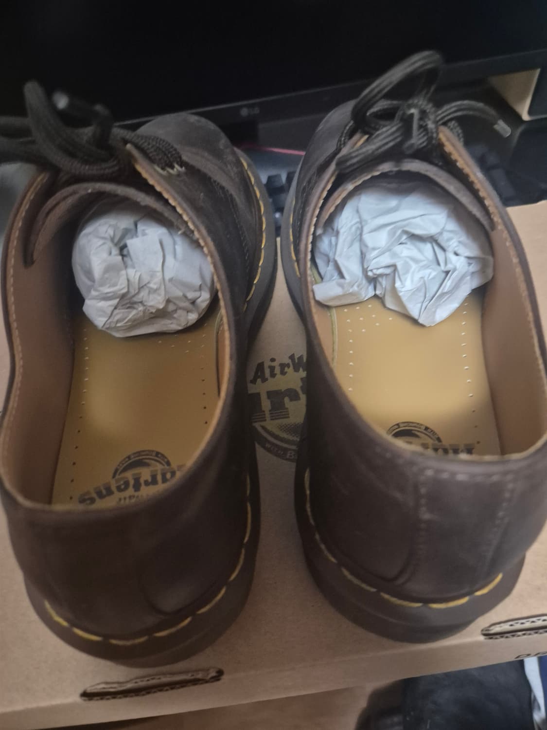 닥터마틴 1461 3홀 빈티지 브라운 색상 260 상품이미지3