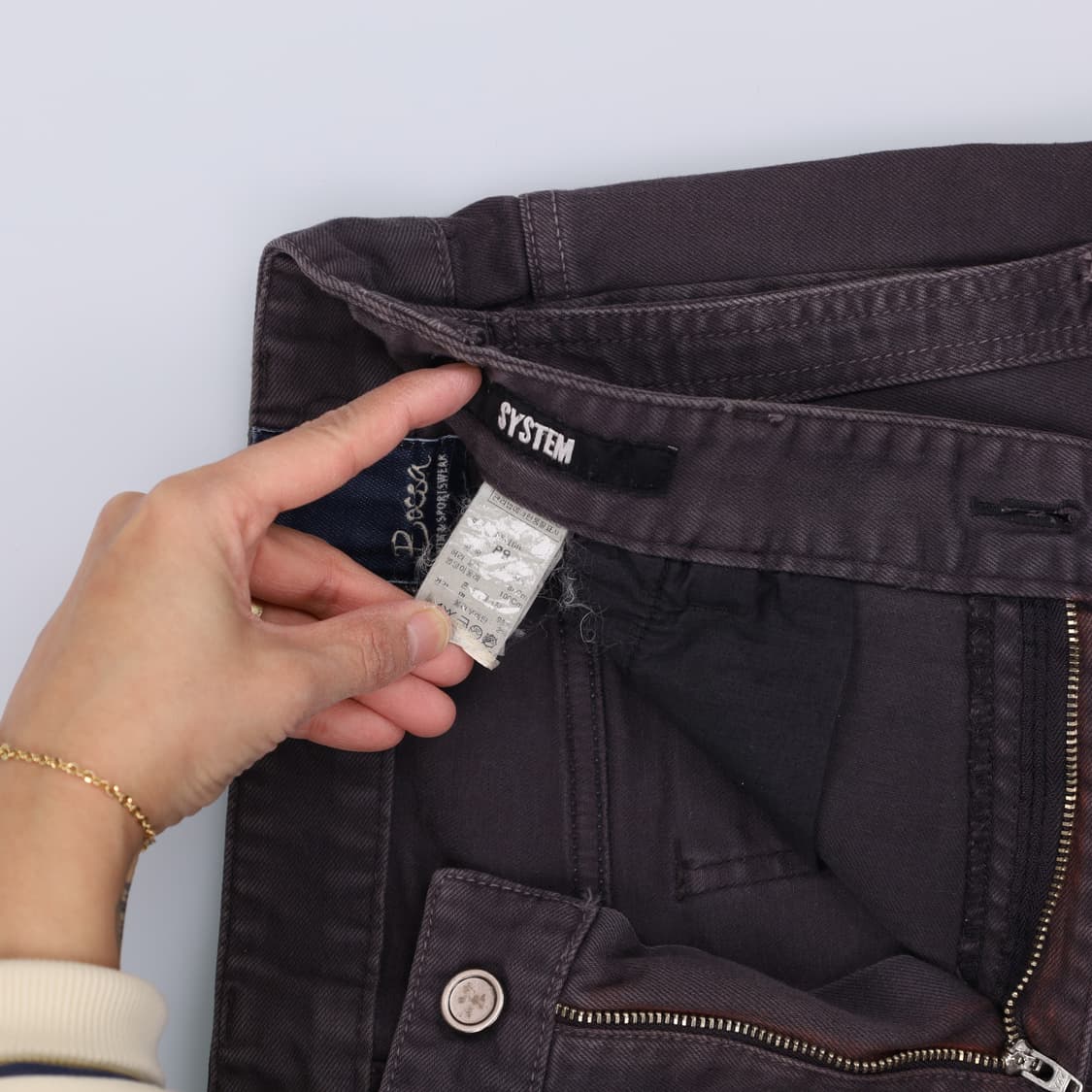 [88] 한섬시스템 여성 일자 팬츠 0106H2 상품이미지4