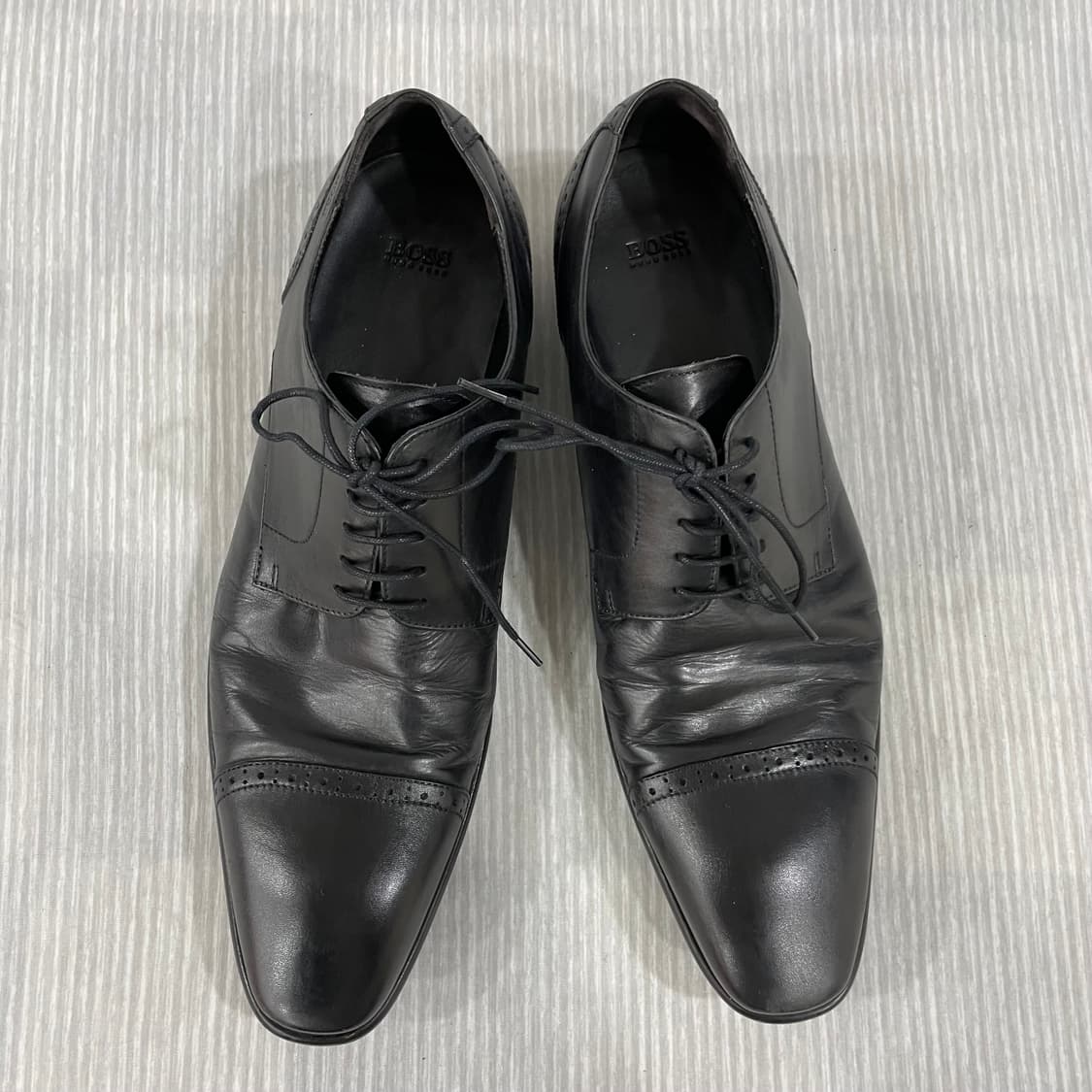 504) HugoBoss 휴고 보스 스트레이트팁 구두 US11 상품이미지2