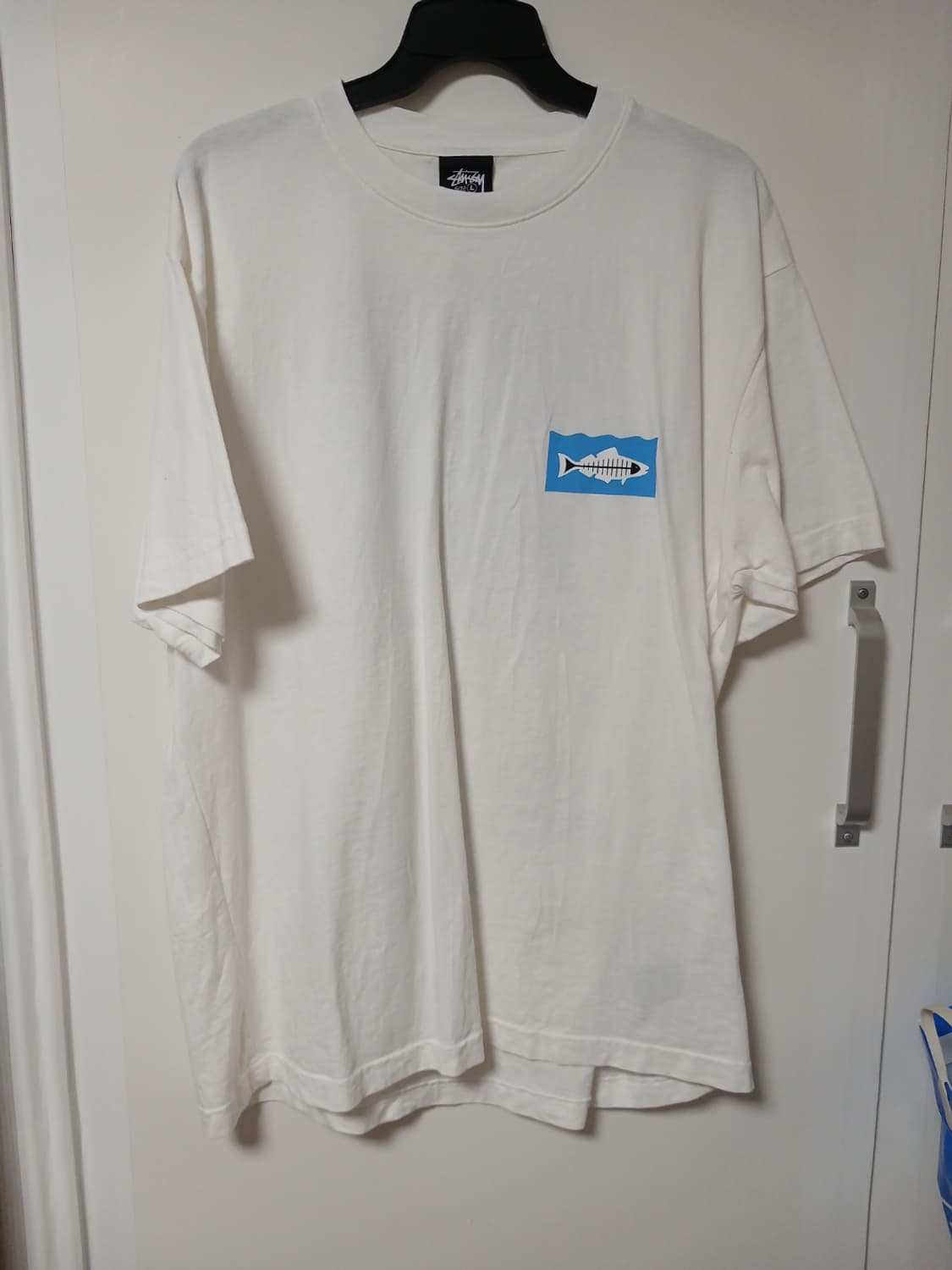 스투시 힐 더 베이 오션 피그먼트 다이드 티셔츠 내츄럴 상품이미지2