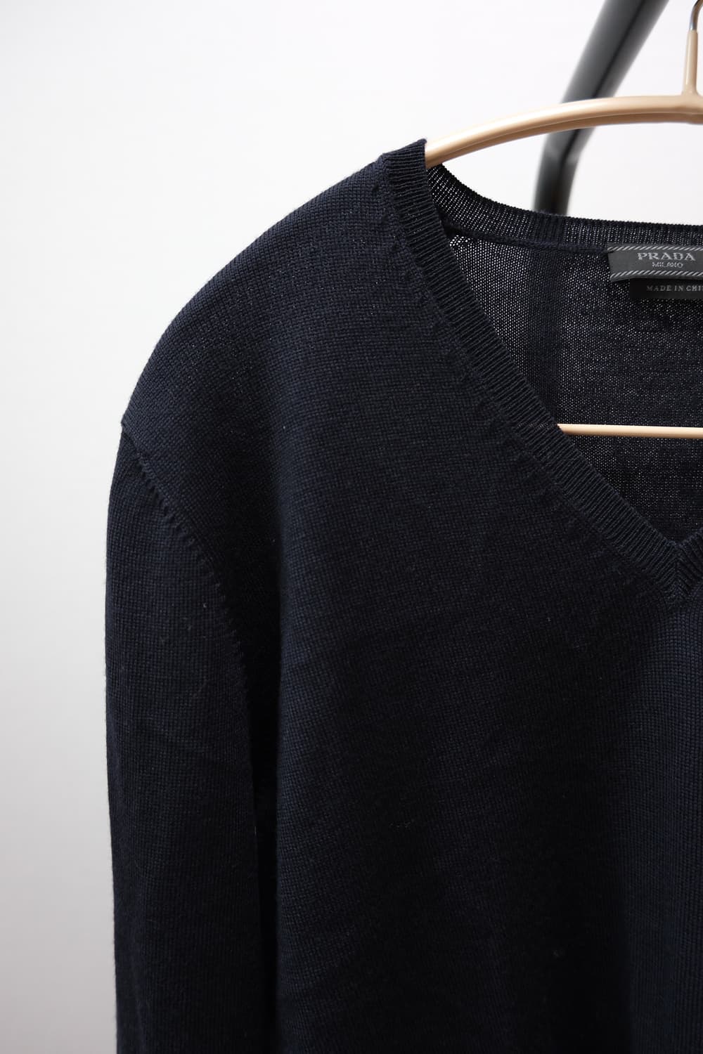 Prada 브이넥 니트 48 상품이미지3