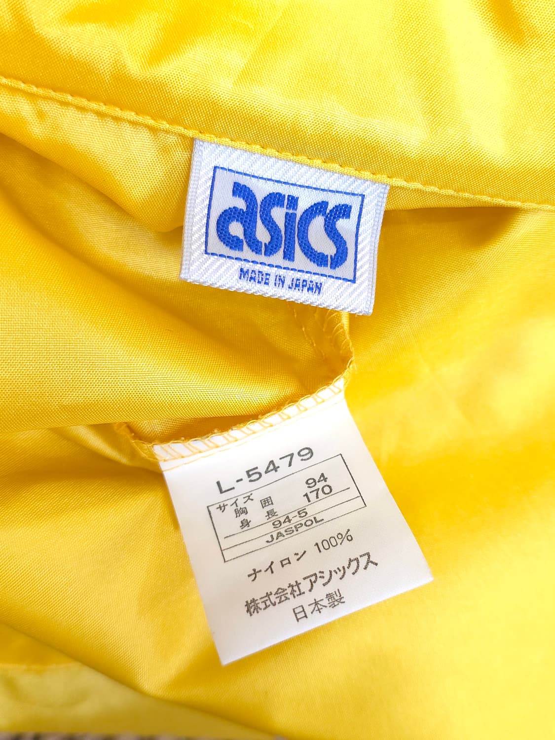 아식스 91's 요코하마 여성 바람막이 L 상품이미지3