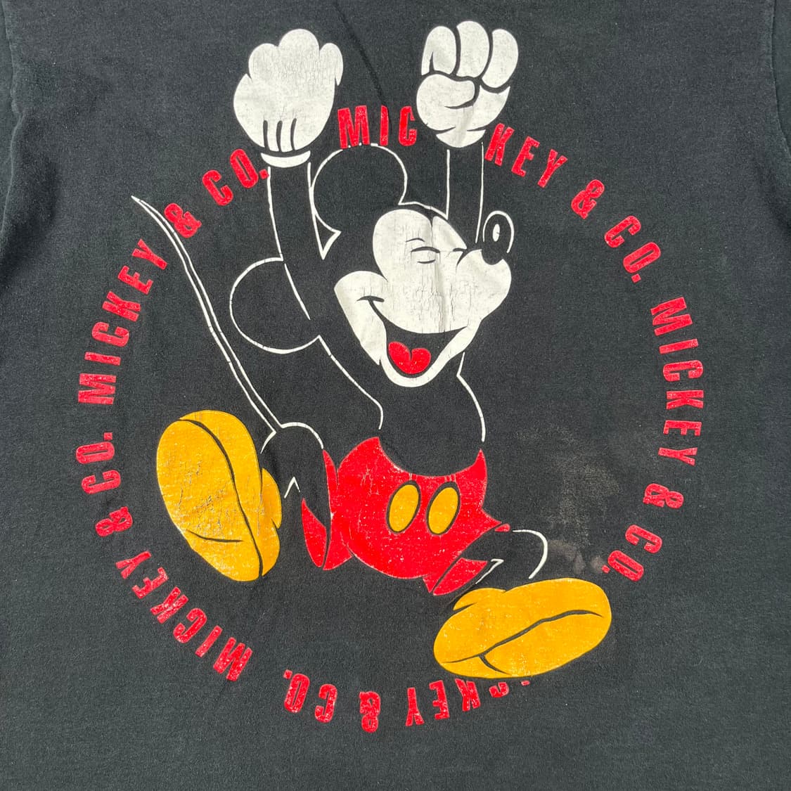 빈티지 미키마우스 반팔 상품이미지6