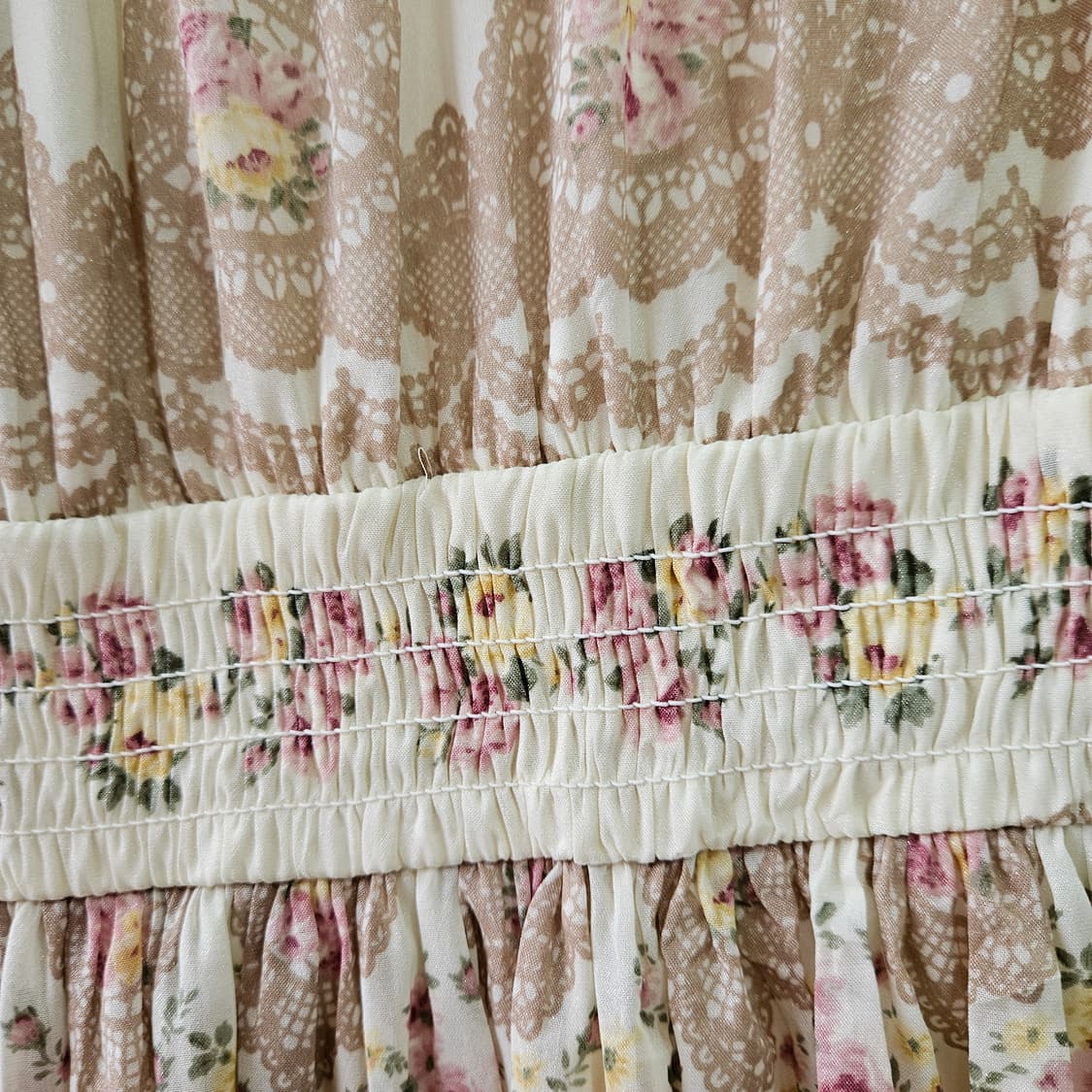 Axes Femme(엑시즈팜) 레이스 플라워 원피스 상품이미지8