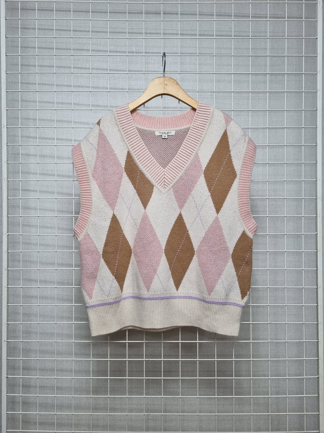 (택포) 써스데이아일랜드 니트베스트 니트조끼 상품이미지1