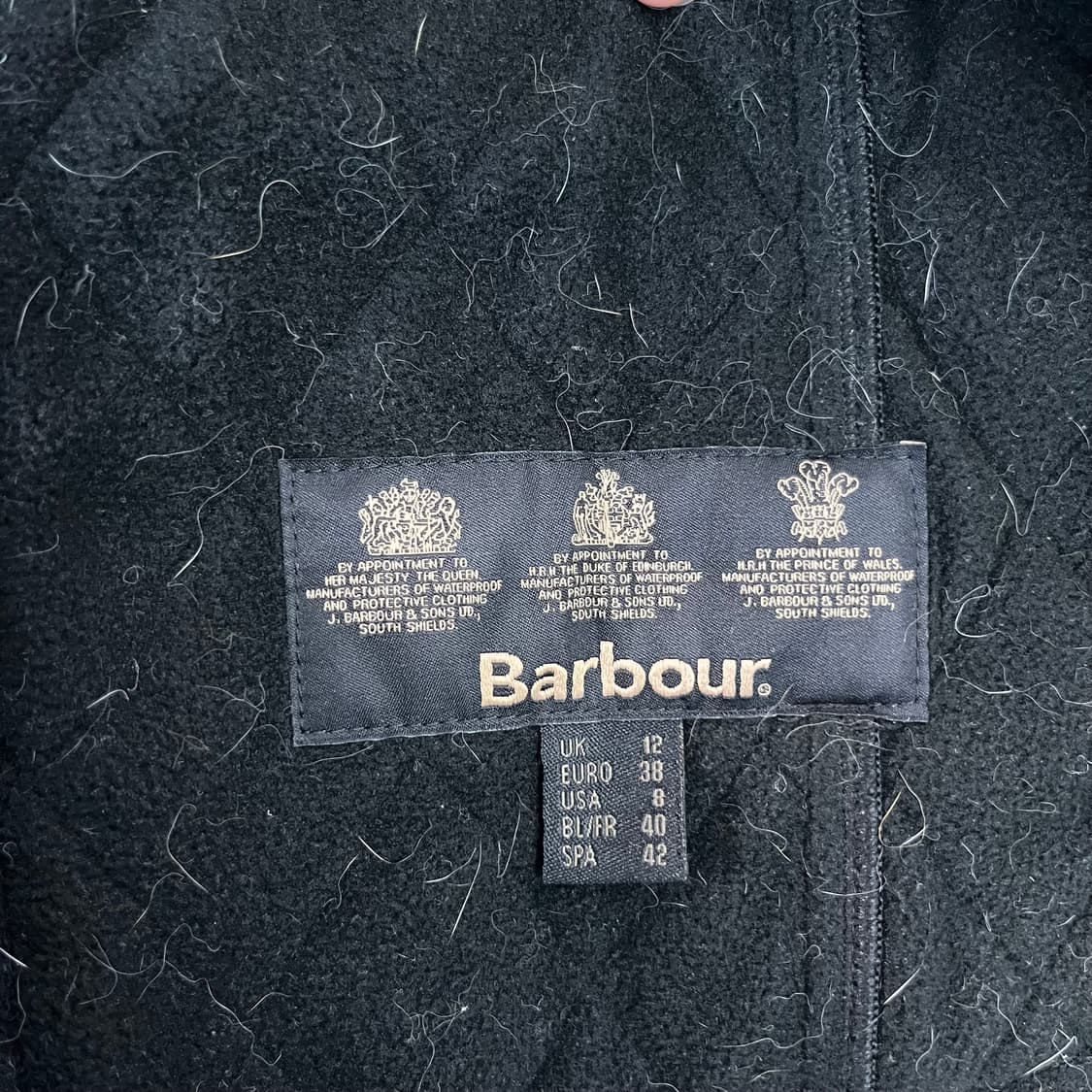 W 95 바버 인터네셔널 퀄팅 벨티드 자켓 상품이미지7