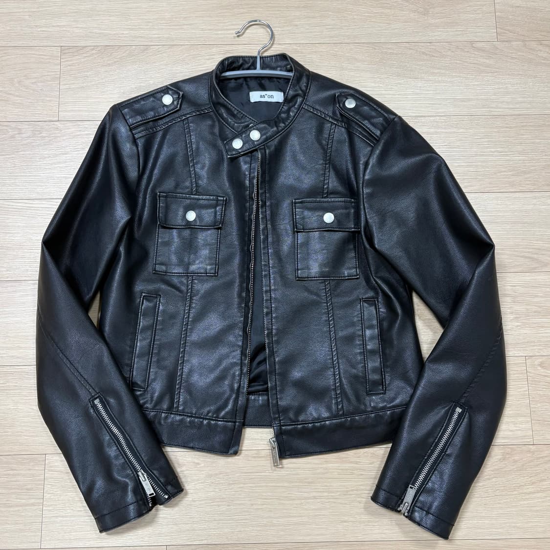 ASON 애즈온 레더 자켓 상품이미지1