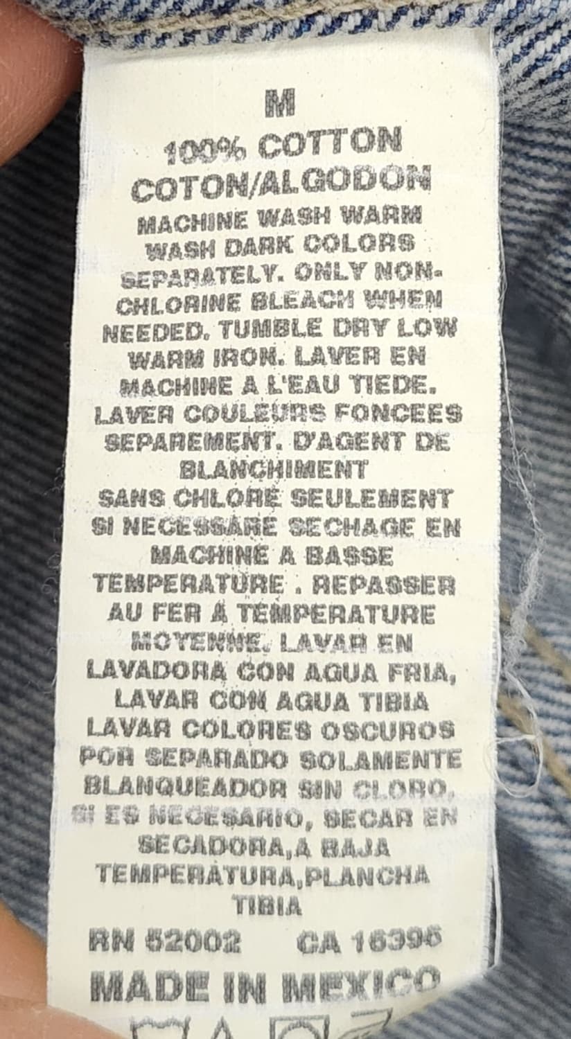 DKNY 데님 트러커자켓 M (55반까지) 상품이미지5