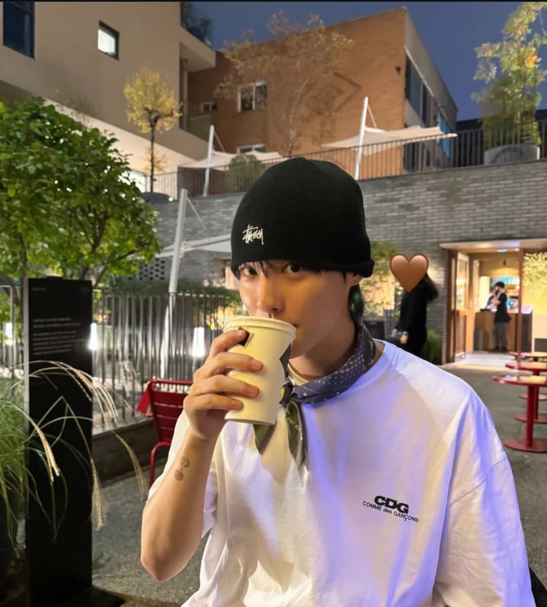 꼼데가르송 반팔 상품이미지1