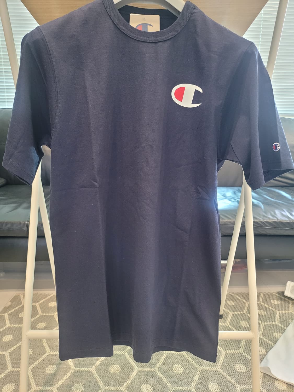 👕 챔피언 헤리티지 티셔츠 ( 네이비 L) 판매합니다! 상품이미지1