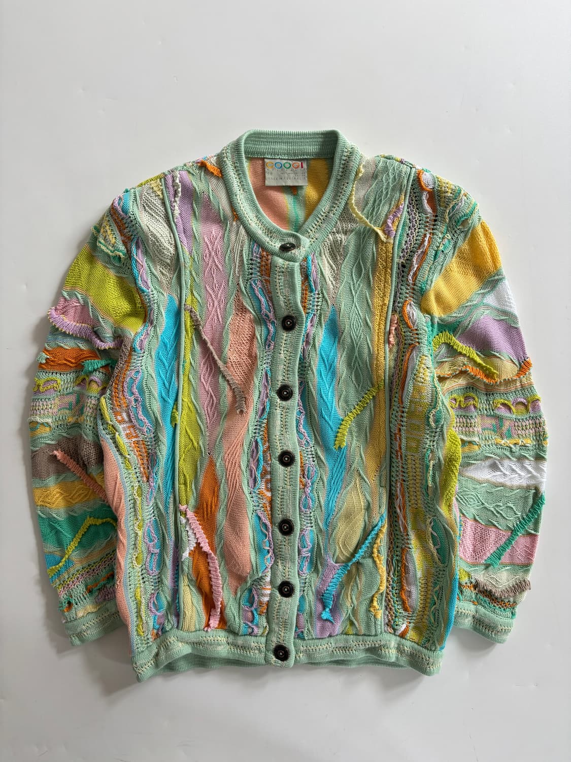 Coogi 쿠지 민트 케이블 가디건 상품이미지4