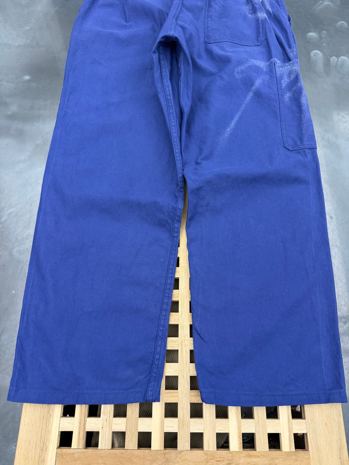 OLD VINTAGE WASHED NAVY FRENCH 프렌치워크팬츠 상품이미지8
