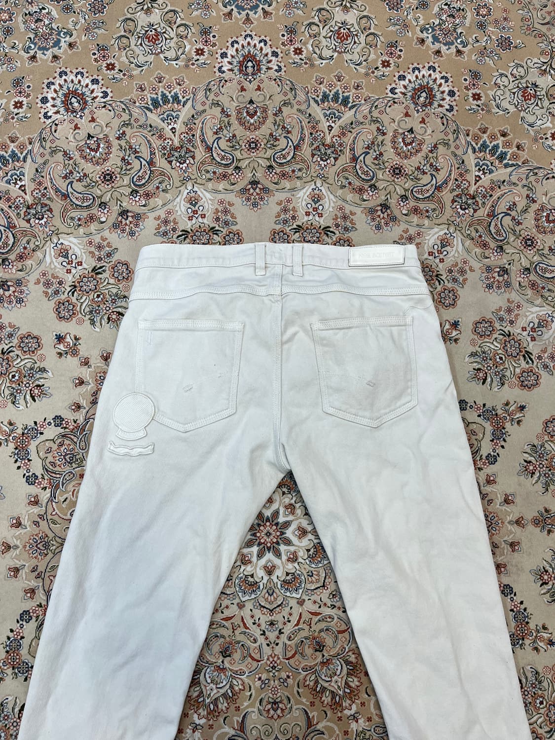 닐바렛 15ss 밀리터리 패치 데님팬츠 바지 상품이미지4