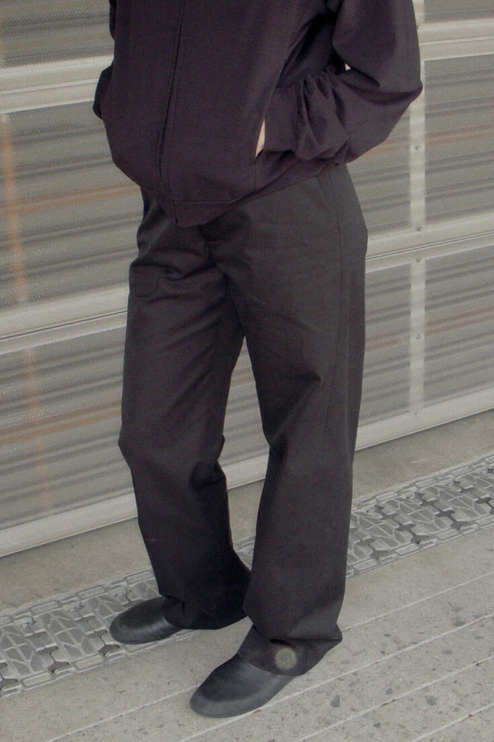 머듈 라운비 팬츠 블랙 (3) 상품이미지1