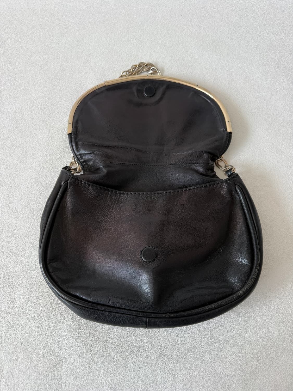 돈나 카란(DONNA KARAN) 레더 체인 숄더백 상품이미지4