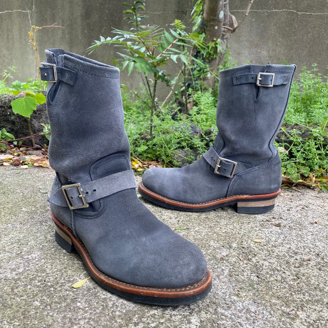 (8.5) 레드윙 x 빔즈 스웨이드 엔지니어 부츠 상품이미지1