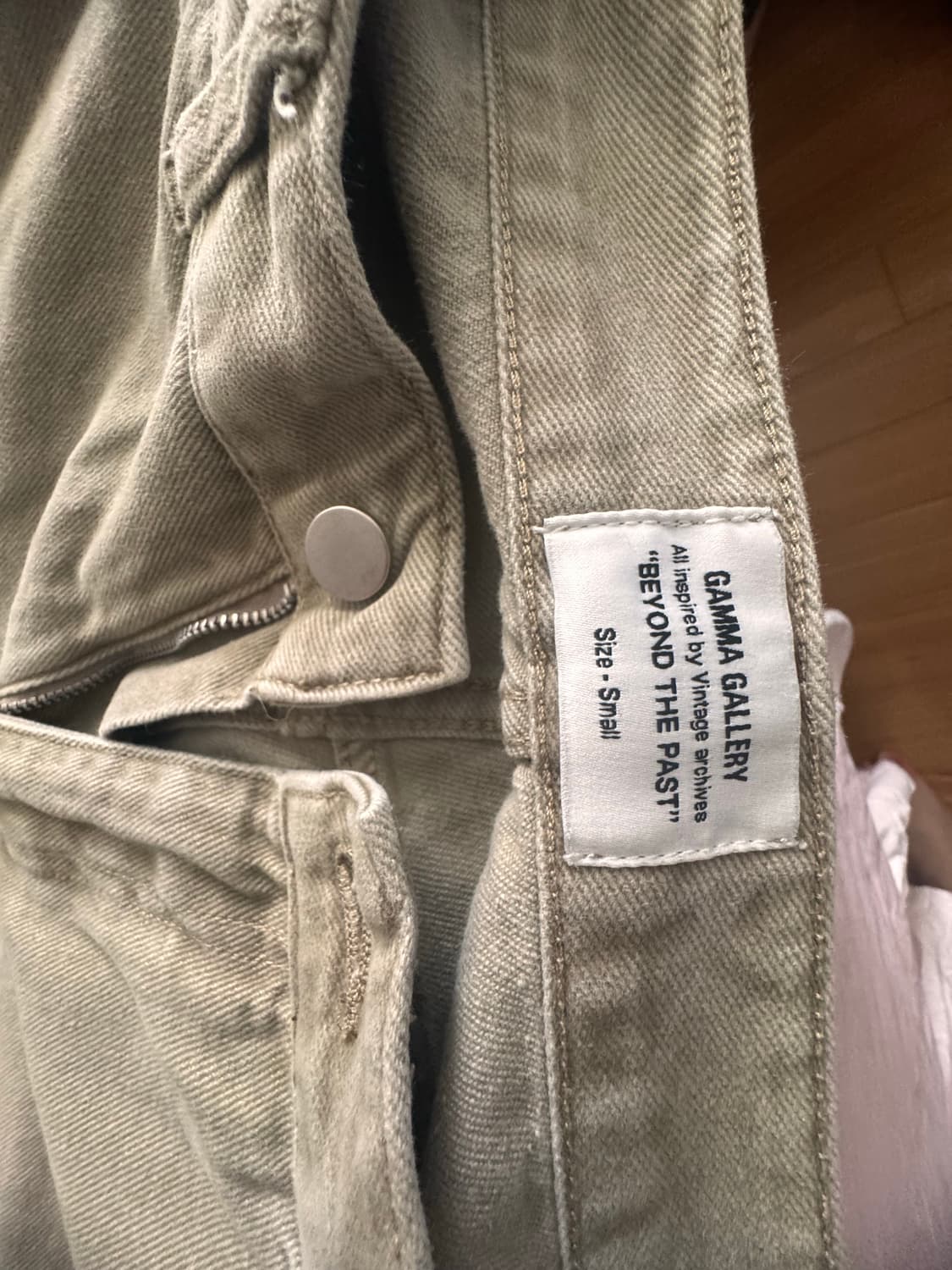 감마갤러리 와이드 더블니 카펜터팬츠 s 상품이미지4