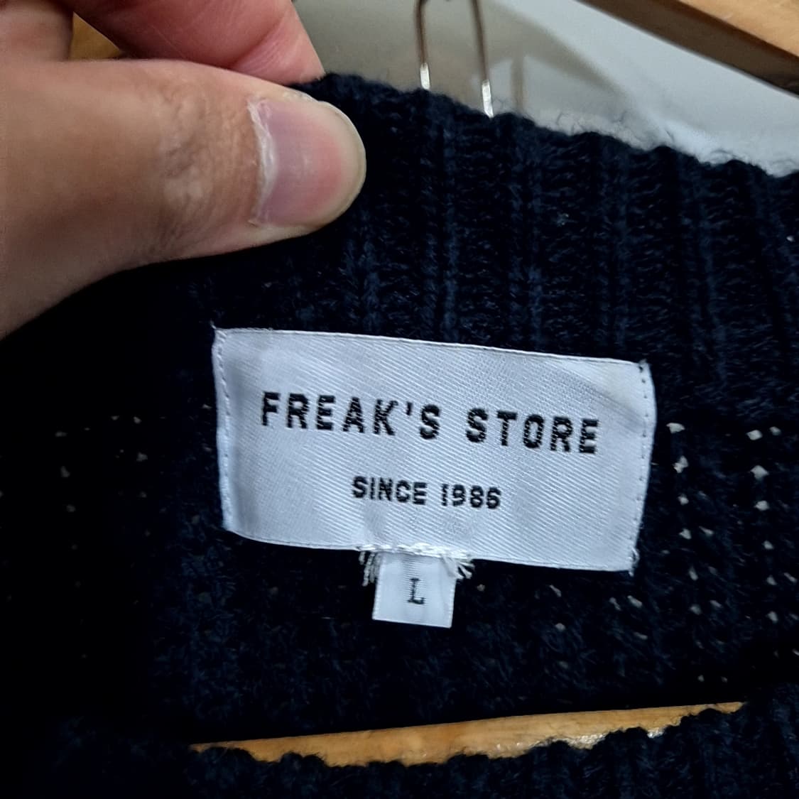 Freak's Store 프릭스스토어 크루넥 니트 상품이미지4