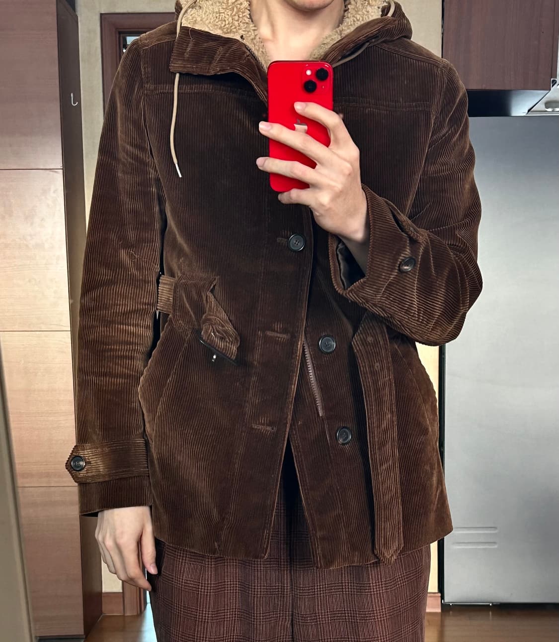 프라다 코듀로이 코트 상품이미지3