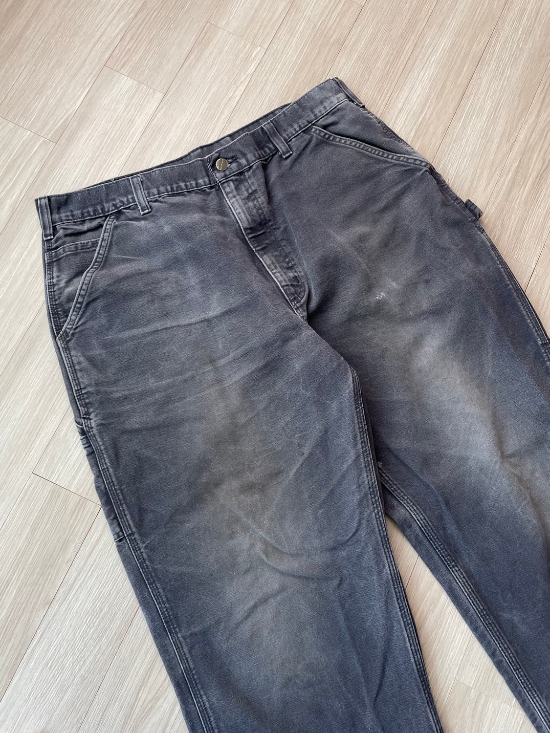 Carhartt B11 PTB 칼하트 카펜터 싱글니 팬츠 상품이미지3