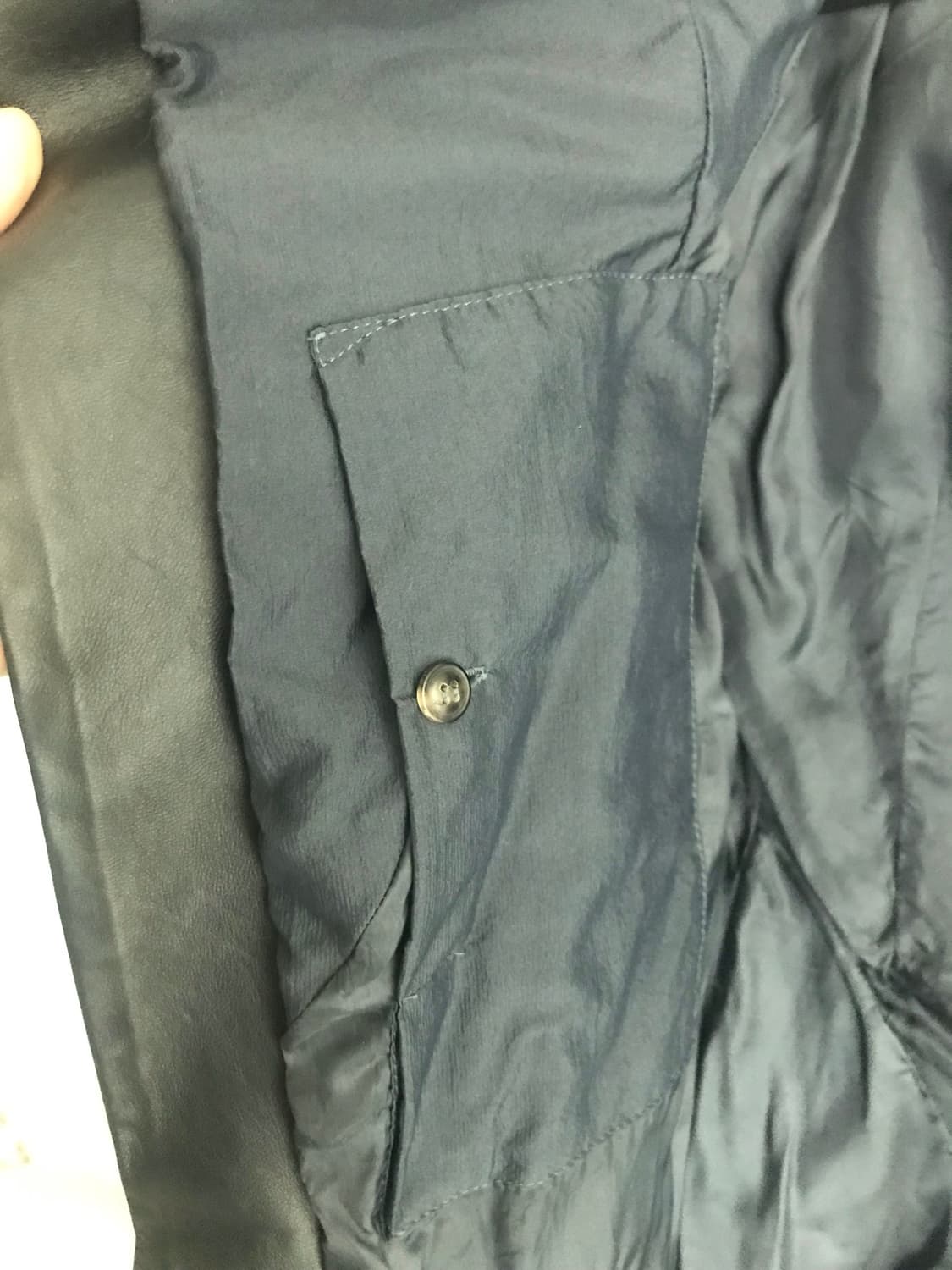 Rick Owens 2010SS 나스카 하이넥 램스킨자켓 상품이미지6