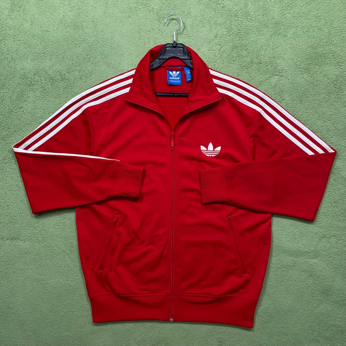 아디다스 빨강 파이어버드 져지 트랙탑 상품이미지2