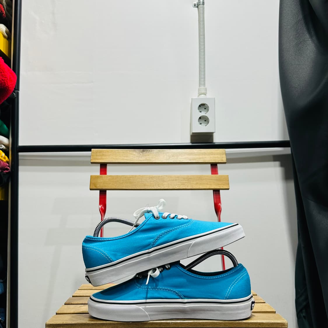 US8.5 265) 반스 운동화 남성 남자 신발 어센틱 블루 상품이미지7