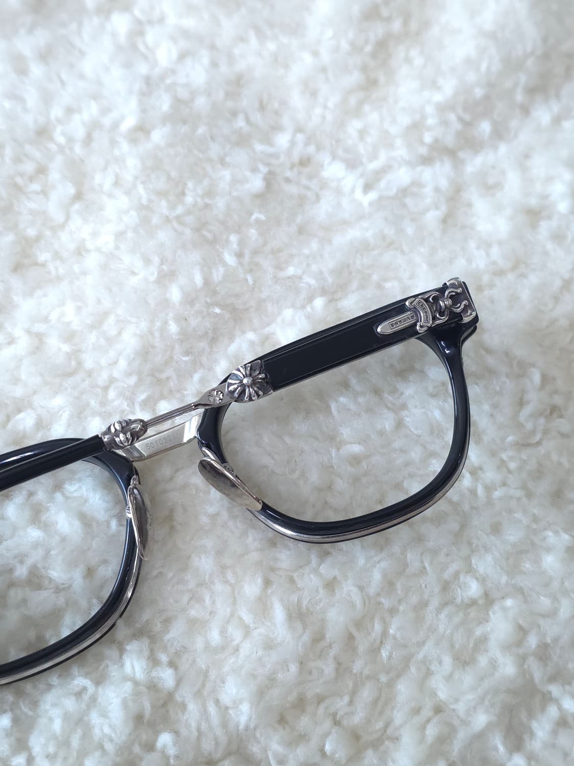 [OS] 크롬하츠 덕버터 안경 블랙 실버 상품이미지6