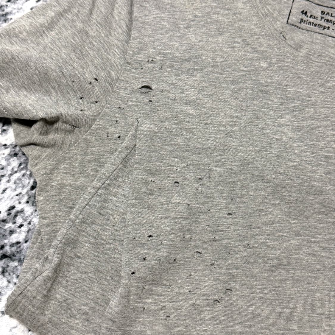 발망 데카르넹 11ss 샷건 티셔츠 xs 상품이미지4