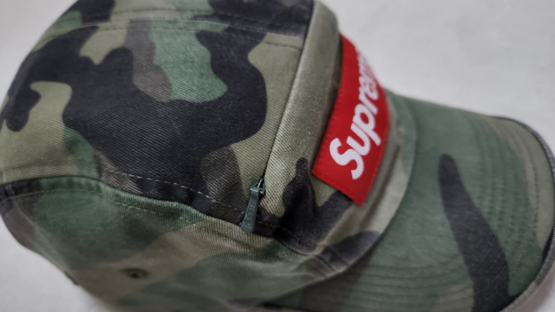 슈프림카모모자, 우드랜드카모캠프캡 빈티지 상품이미지3