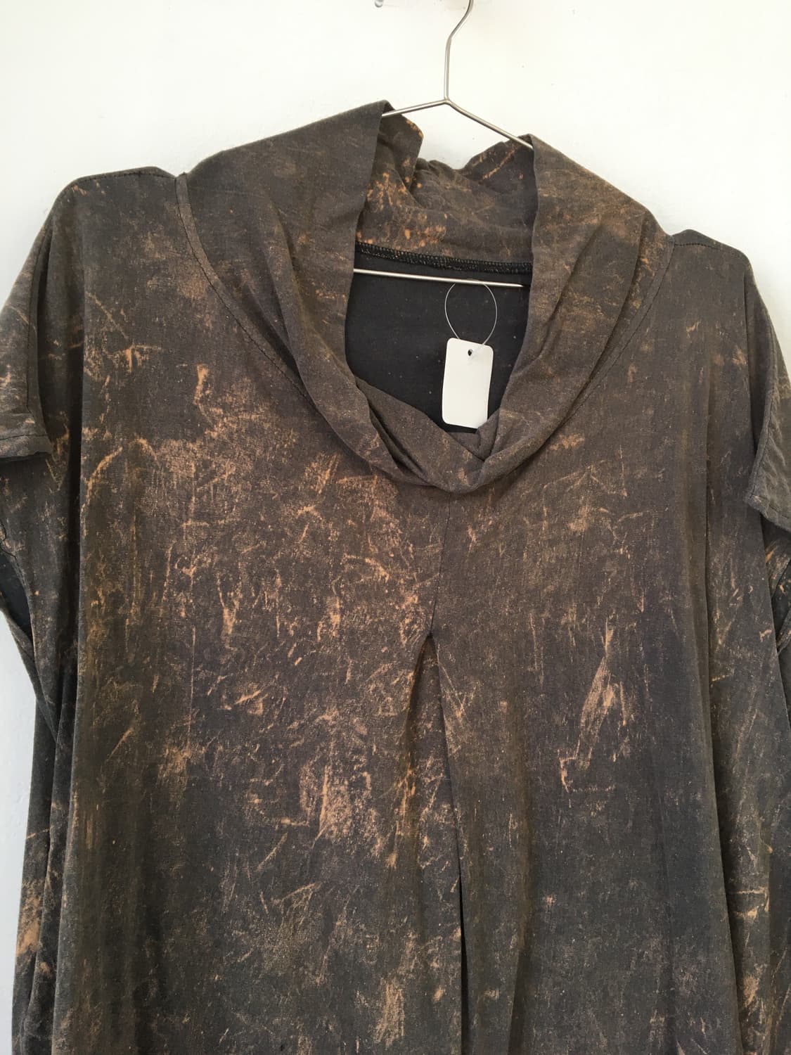 Dyed printing unbalanced onepiece 상품이미지5