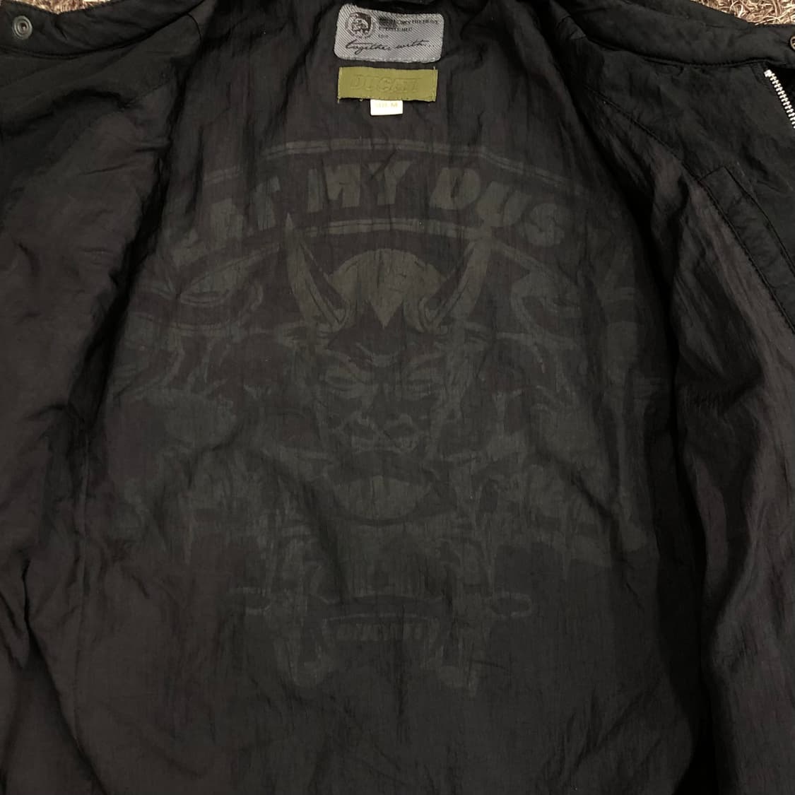 디젤 X 두가티 나일론 바이커 자켓 상품이미지4