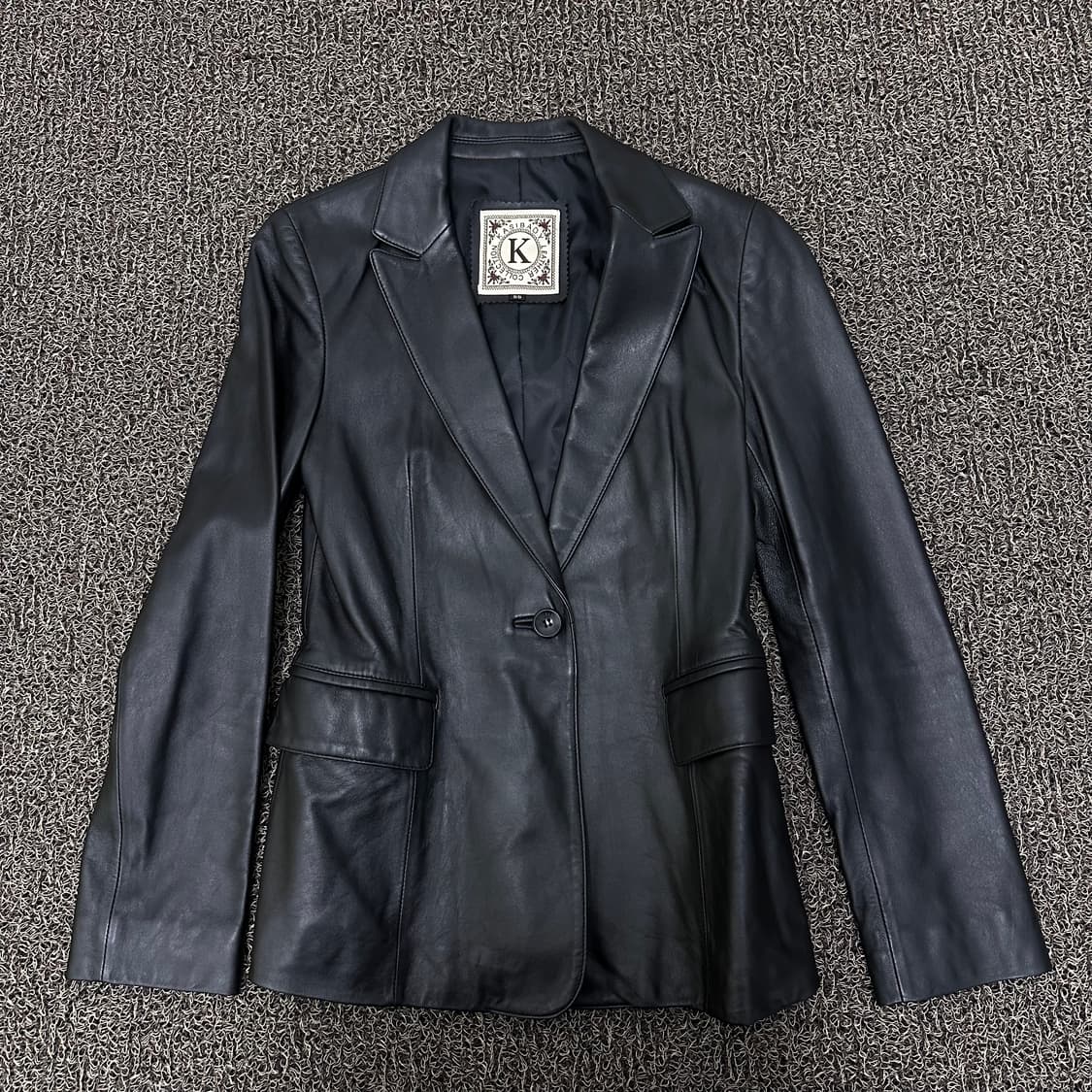 KASIBADY 카시바디 여성 양가죽 자켓 블랙 55사이즈 상품이미지1