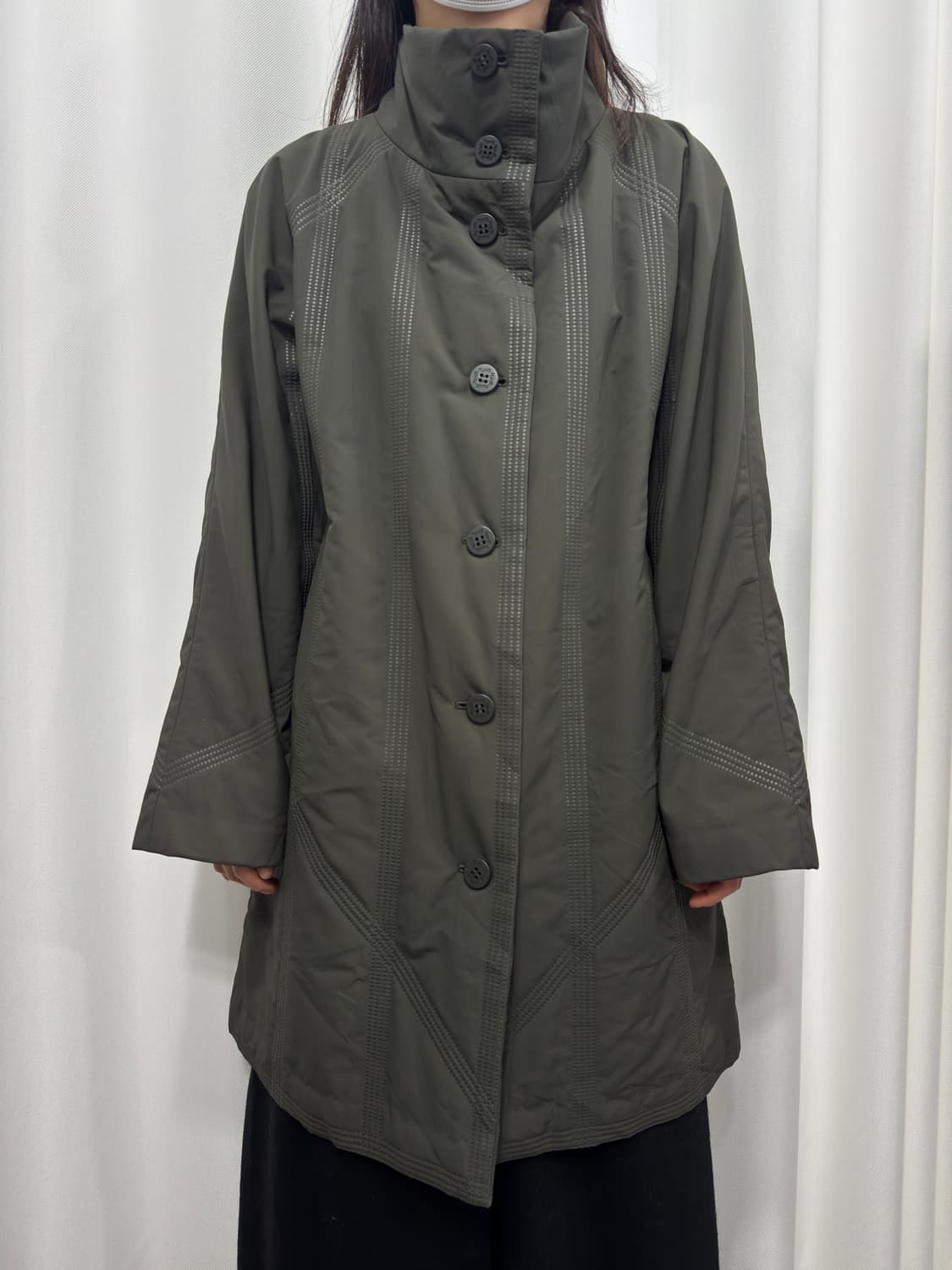 issey miyake pleats please dot line coat 상품이미지1