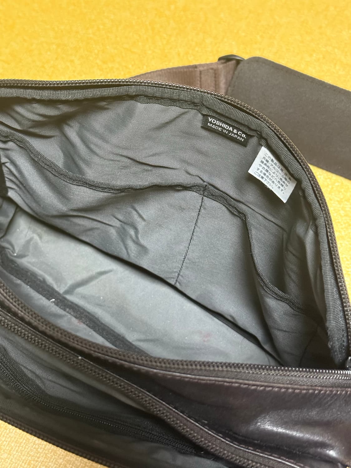 포터 어메이즈 숄더백 라지 브라운 상품이미지7