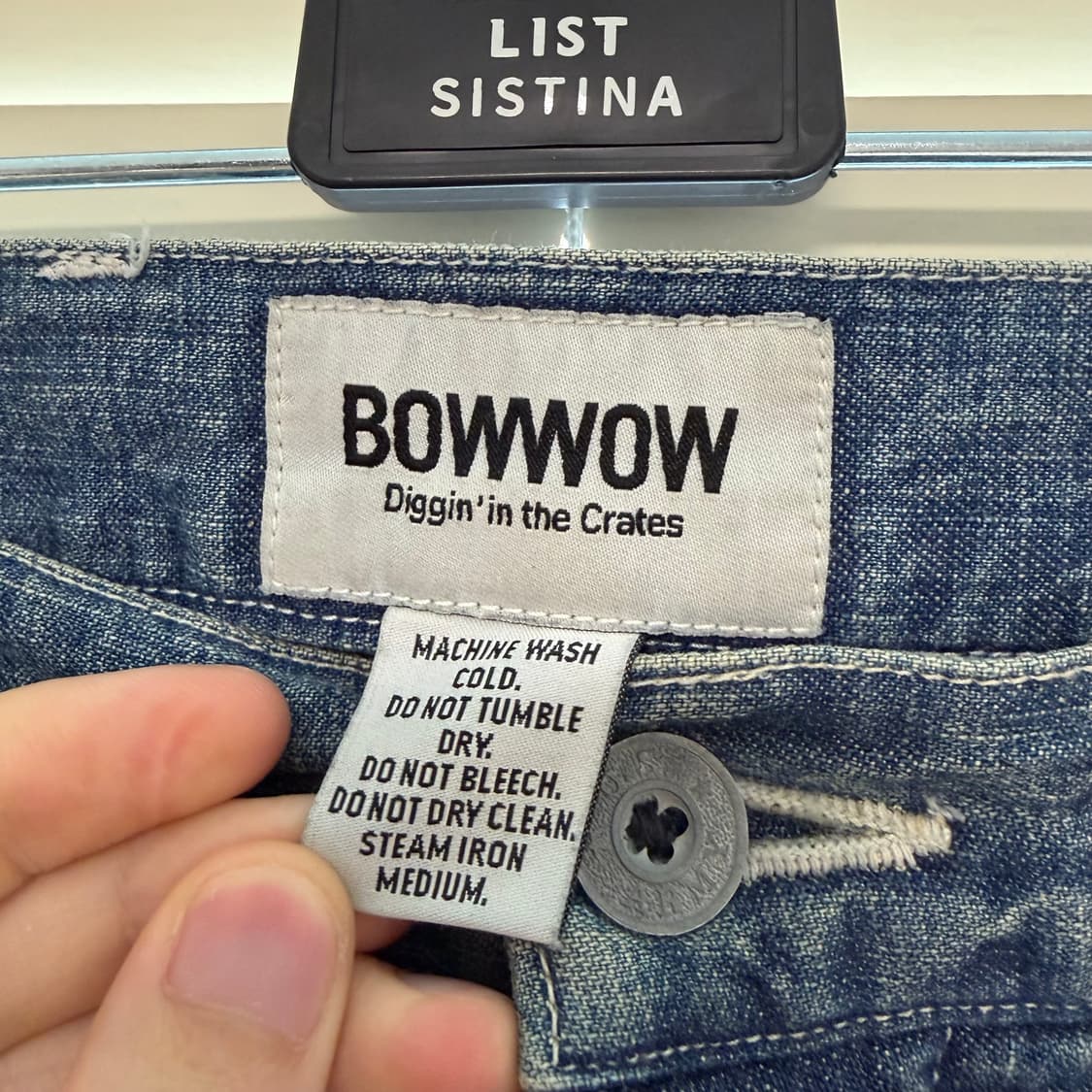 바우와우 US ARMY M35 빈티지 퍼티그 워크 데님 팬츠 L 상품이미지9