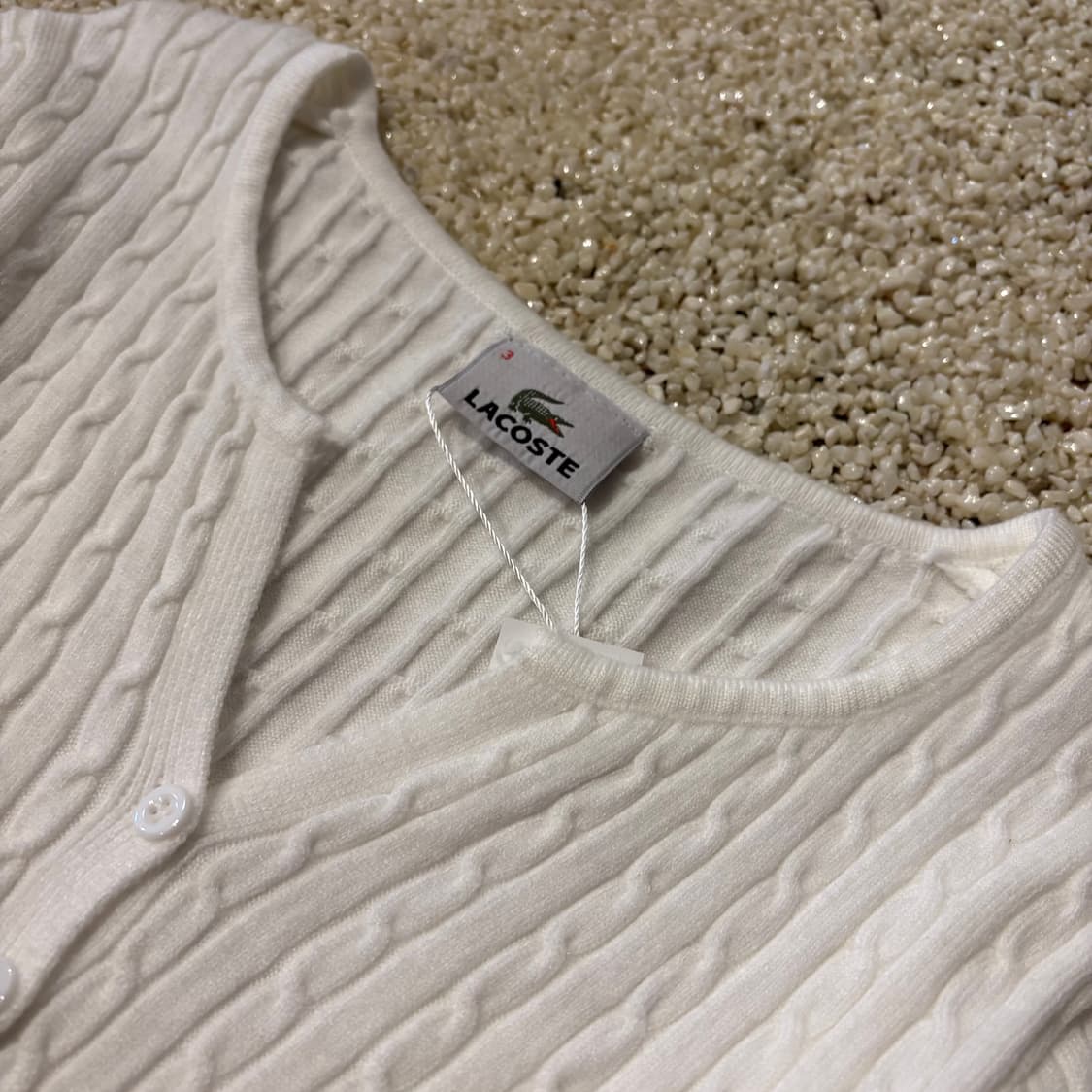 라코스테 긴팔 가디건 ☆216 상품이미지3