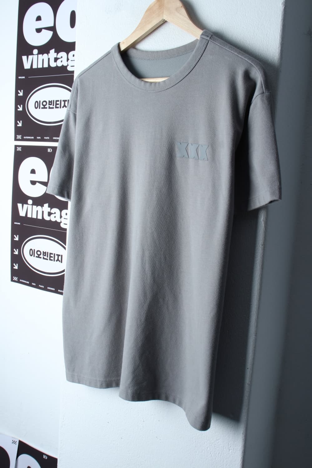 (3XL) 젝시미스 반팔 티셔츠 빅사이즈 기능성 그레이-H32409 상품이미지1