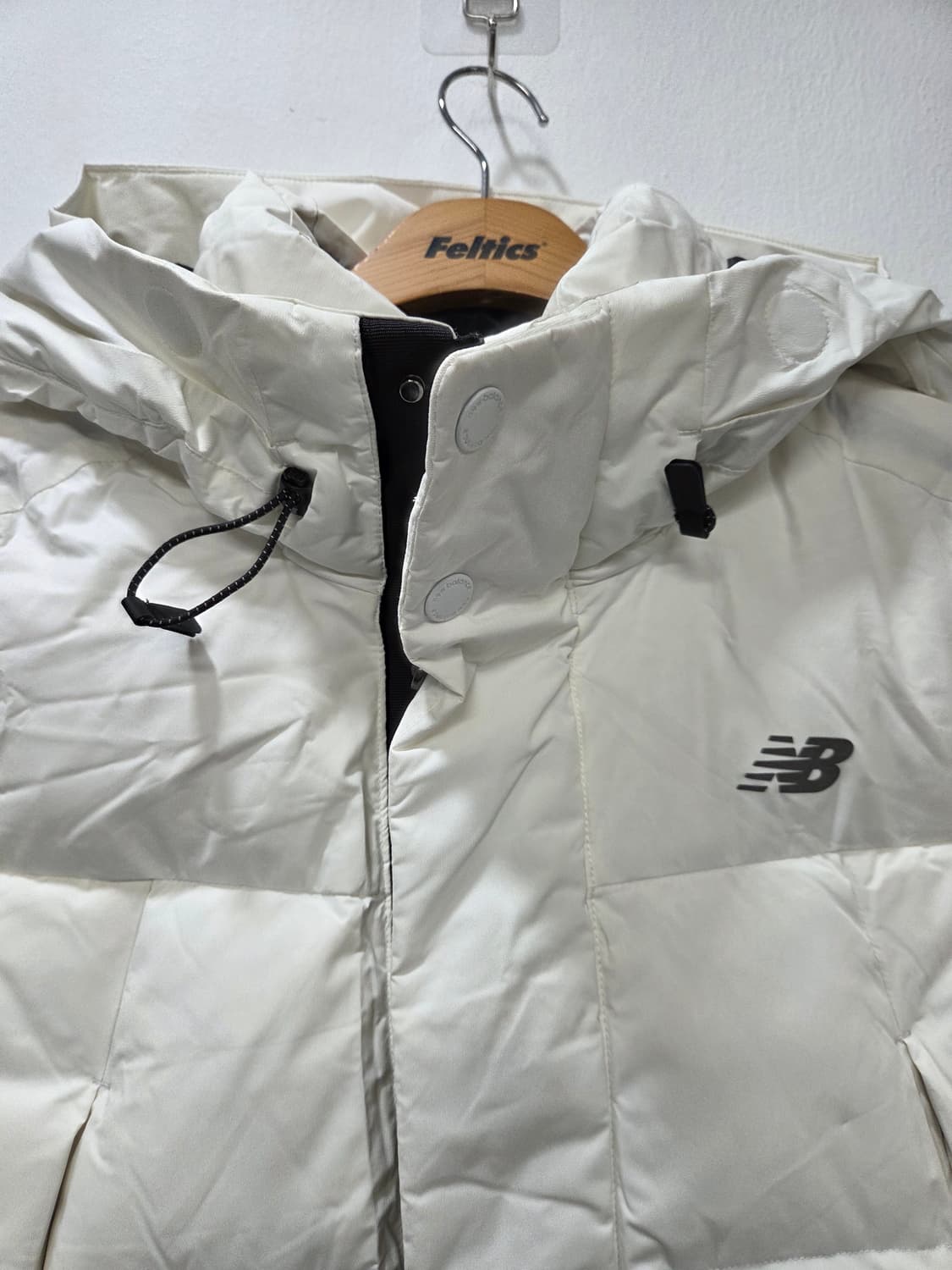 뉴발란스 화이트 롱패딩 구스다운 90 S 남녀공용 90' Y2K 상품이미지2