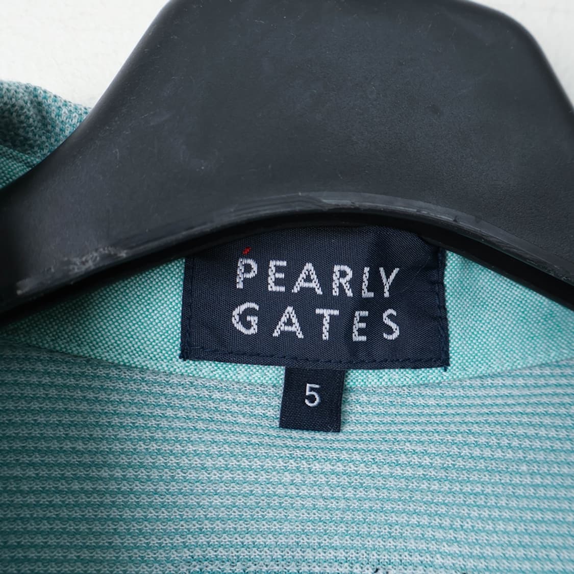 100/파리게이츠 사선 로고 카라 긴팔티 상품이미지7