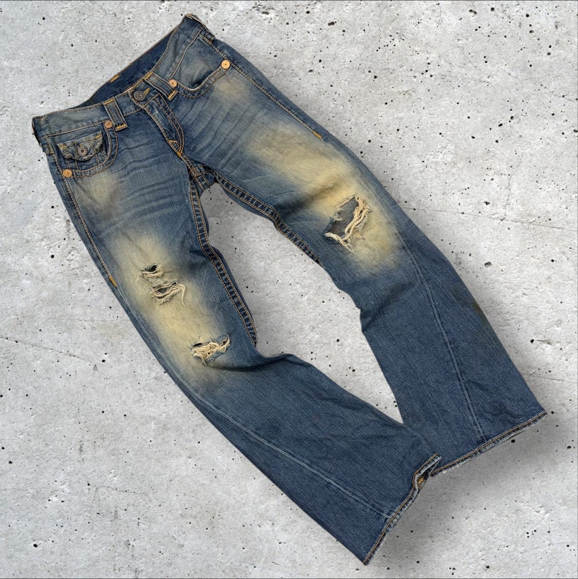 [30] 트루릴리젼 조이빅티 데님 청바지 팬츠 C74 상품이미지2